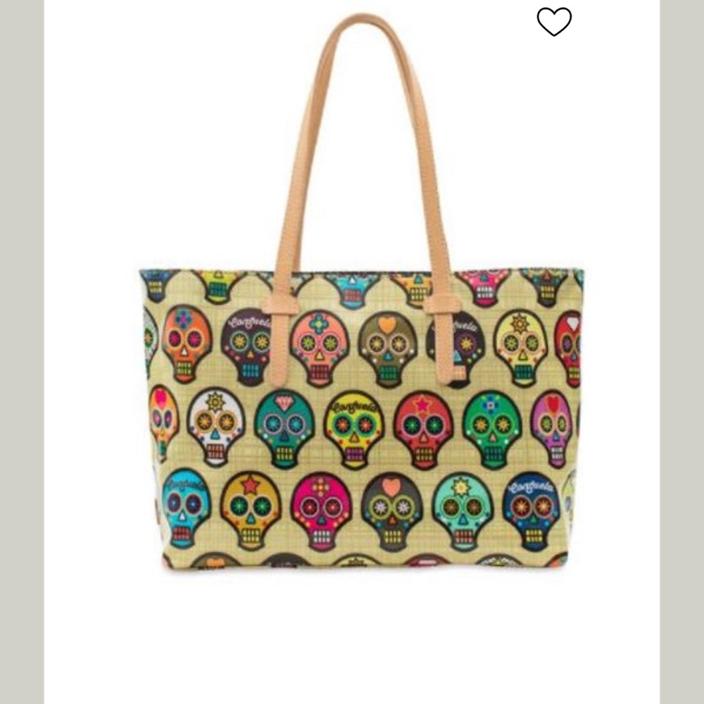 NWT Consuela Sugar Skull Legacy East/West Tote